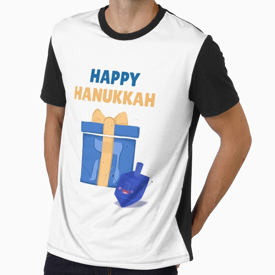 Happy Hanukkah Dreidel Gift by joabaj