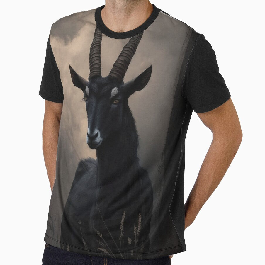 Dark Victorian Goat Portrait by Enyr