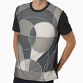 Silver Accent Geometric Minimal Wallpaper by Ve state official