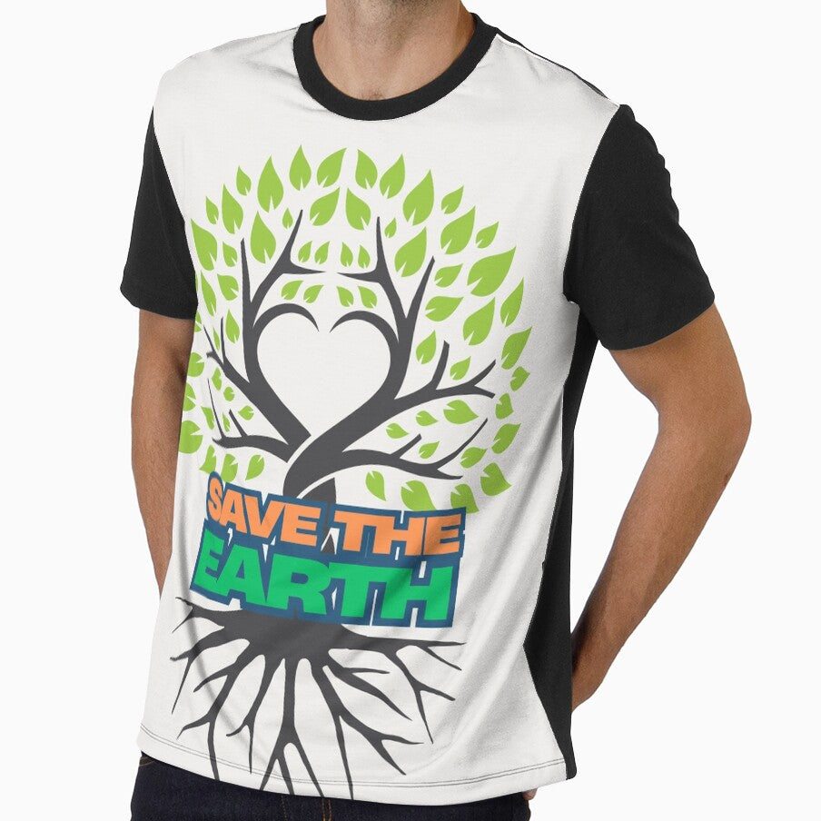 Save the Earth – Eco Warrior Typography Design by LariLoDesigns
