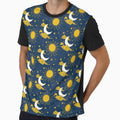 sun moon and stars pattern by J-Creative-