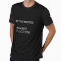 Funny Yoga My Two Moods Namaste by Peace And Yogi