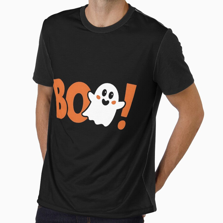Cute Halloween Ghost Boo Art - Funny Spooky Season by TKDigitalDesign
