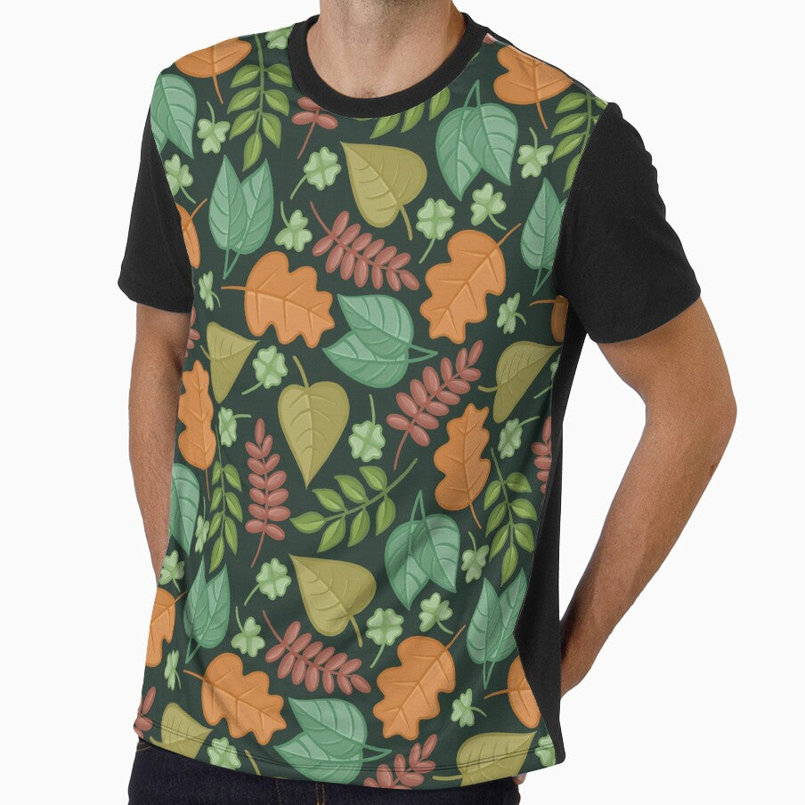 Autumn Leaves - Forest Green by by-lauren