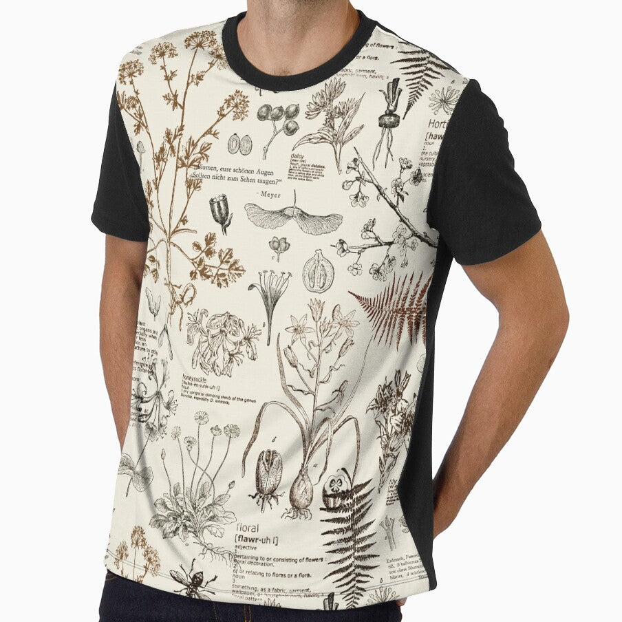 The Botanist - monochrome brown by Peculiaris