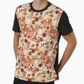 Floral pumpkin autumn pattern by GCarradice