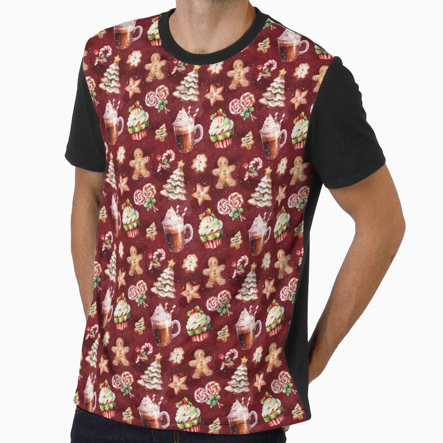 Vintage Christmas Gingerbread and Cupcake Pattern by LouieVanille