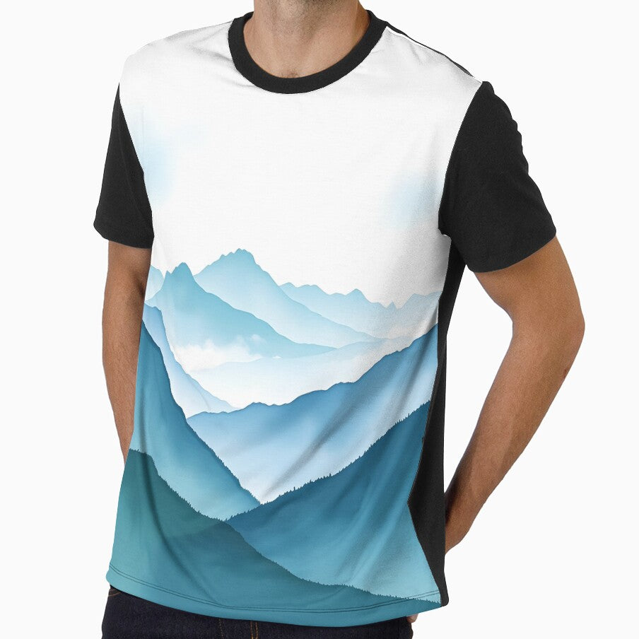 Abstract mountain range by Rocklights
