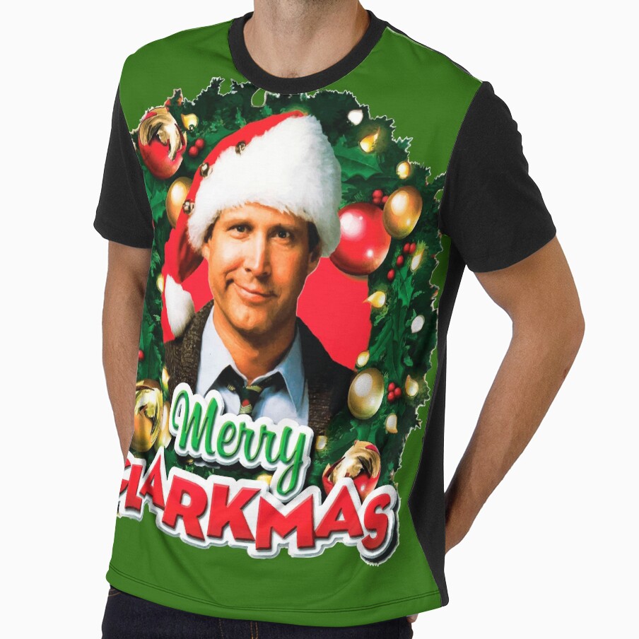 National Lampoons Christmas Vacation Clark Griswold by Retr0Tshirts