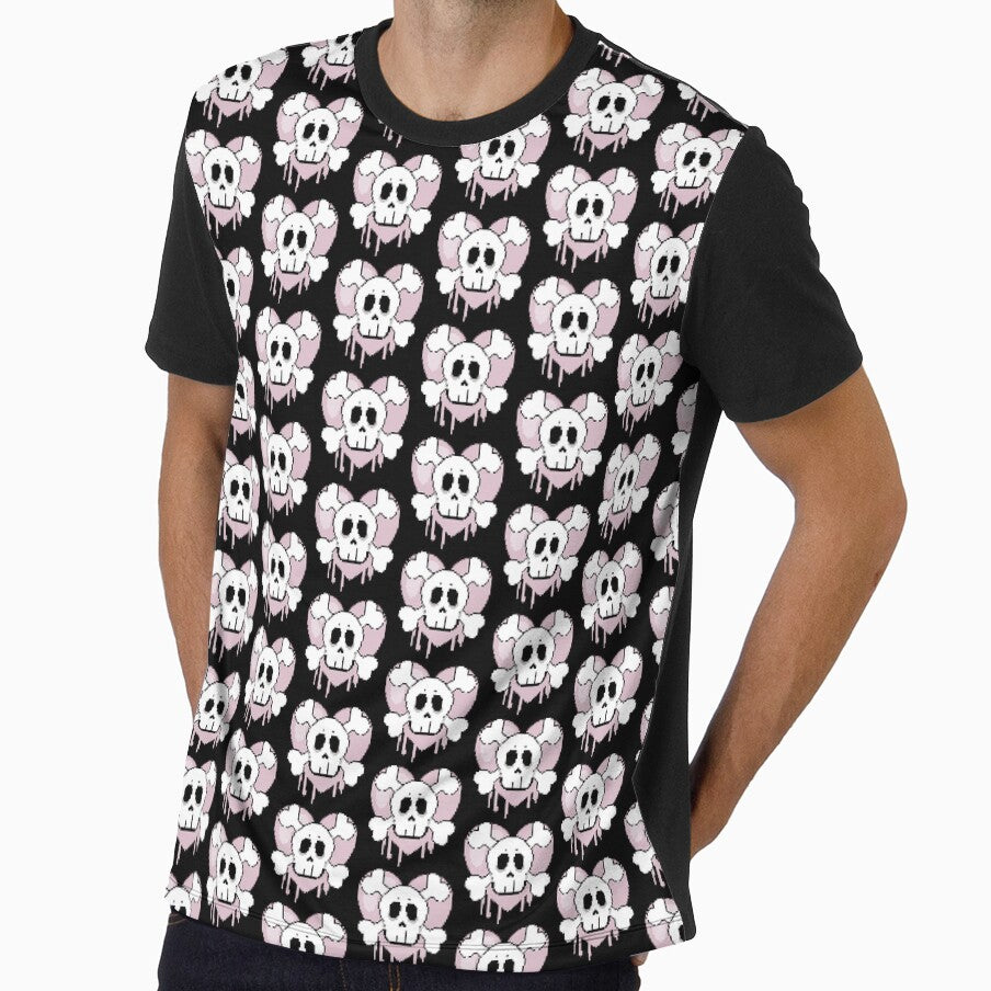 skull with heart by Greyisupercool