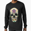 Sugar Skull Mexican Halloween Floral Art Gift by maudean