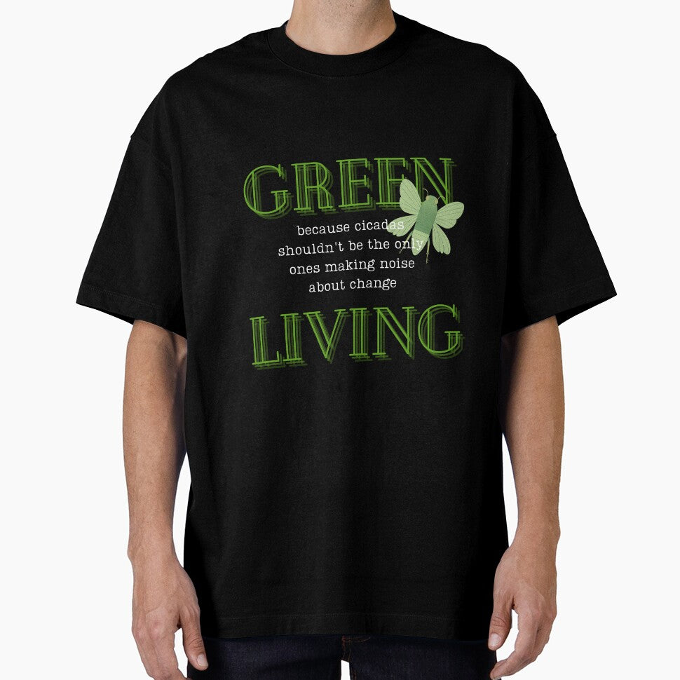 Green living cicada brood design by theconfusedangler