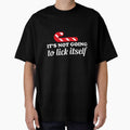 It's Not Going To Lick Itself Funny Christmas T-Shirt by AllStarMerch