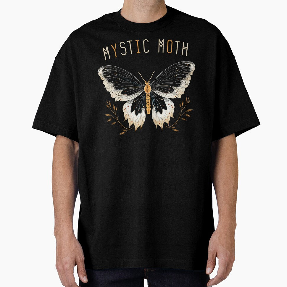 Moth With Raven Feather Wings Mystic Moth Gothic Styled by CosyTeal