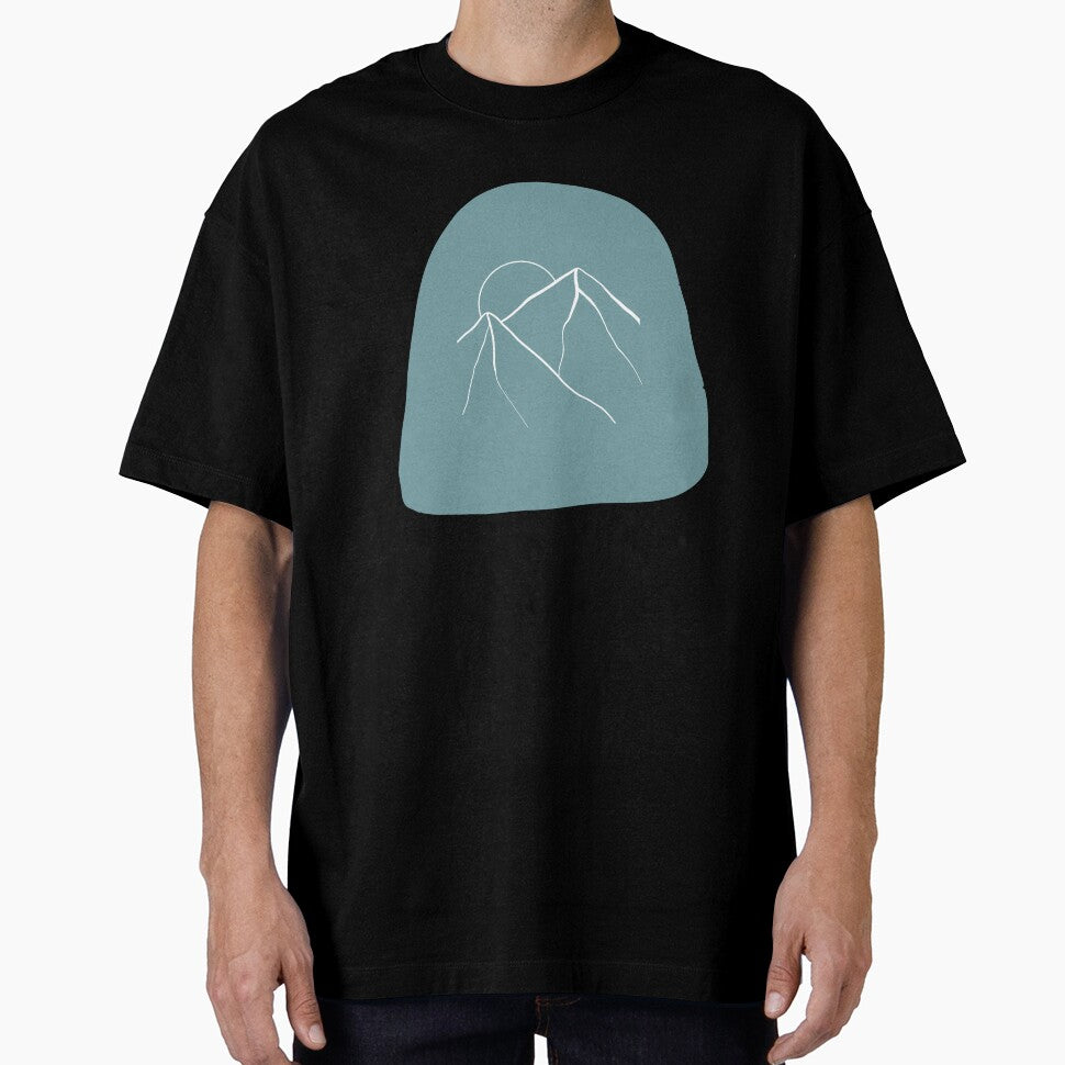 Minimalist Wanderlust Mountain, Bohemian Style by MajesticTree