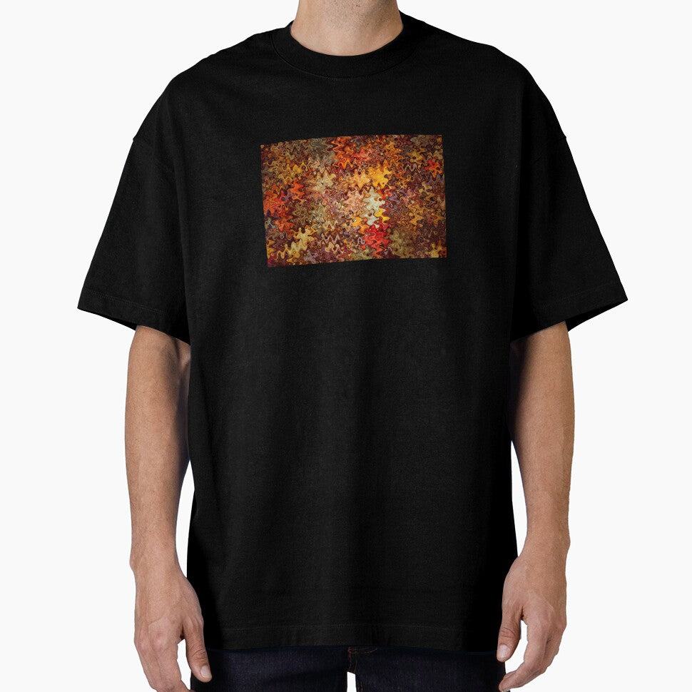 Abstract Autumn Leaves and Autumnal Hues - Colors of Autumn 9 of 12 by Beachy