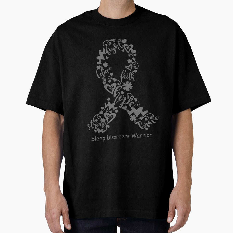 Sleep Disorders Warrior - Sleep Disorders Ribbon Strong Hope Believe Fight Faith Brave by CansellBar