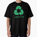 America Recycle Shirt | Eco-Friendly USA Design | Celebrate America Recycles Day with Patriotic Green Style by Ink-redible Designs