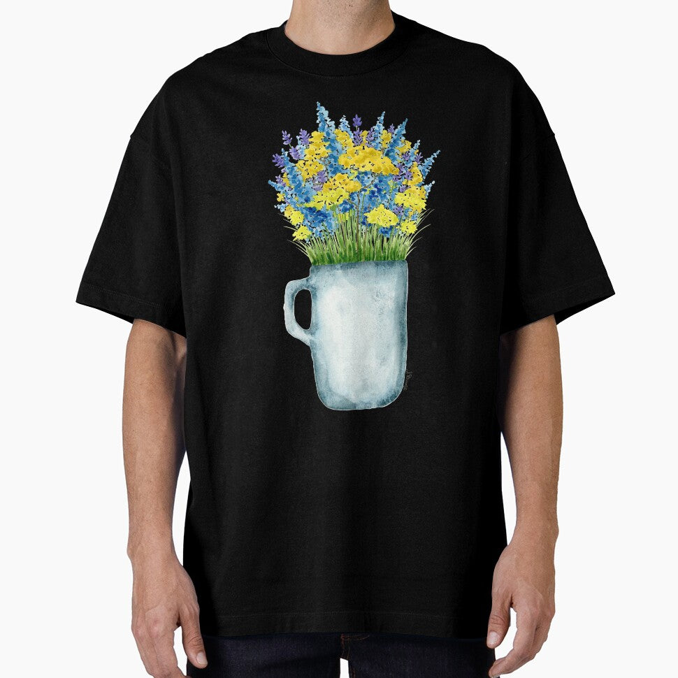 Mug of wildflowers by PetitMartin