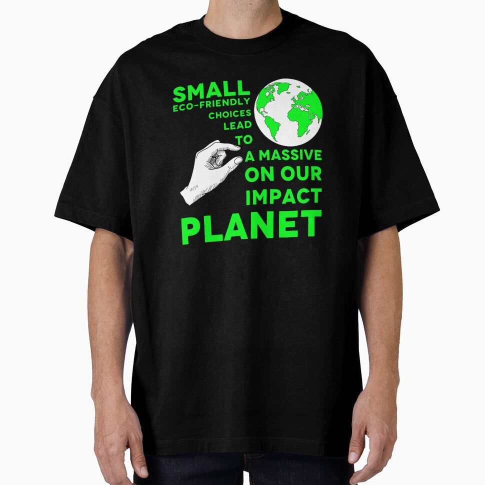Small Eco-Friendly Choices Big Impact – Earth Sustainability Design by MONTRIS