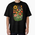 Colorful Flower Garden Explosion – Botanical Design by Rushurban