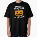 Kids Cutest Pumpkin In The Patch Cute Halloween Toddler Girl by Jonathanhagerst