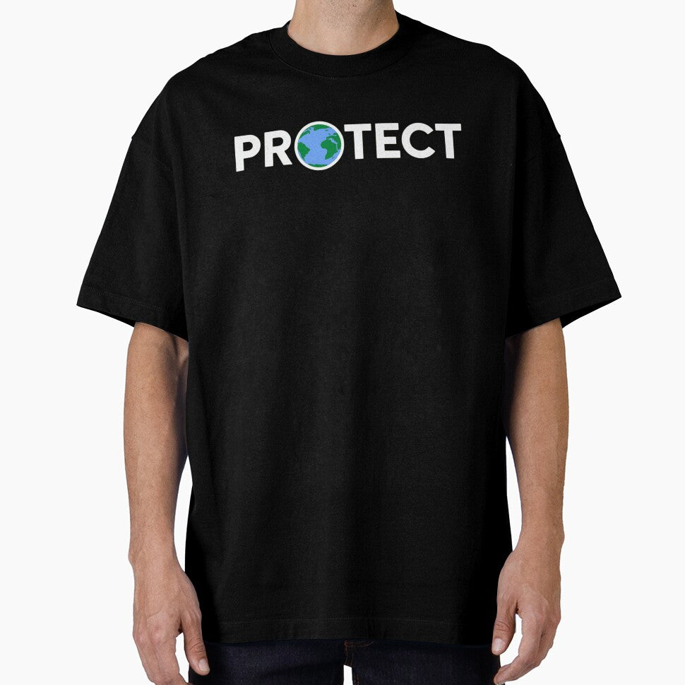 Protect Earth Minimalist Typography by Alex Songs