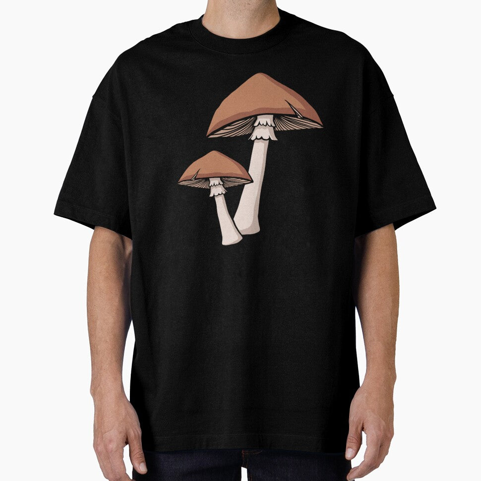 Brown mushrooms by Celiina