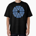 Blue Moon Cube Mandala Star by createVisions