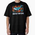 Protect Our Sea Geometric Whale Ocean Conservation Low Poly by chattsuede