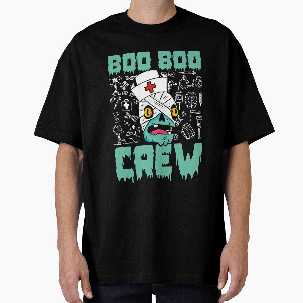 Boo Boo Crew Funny Nurse Halloween Costume by omgsavariya