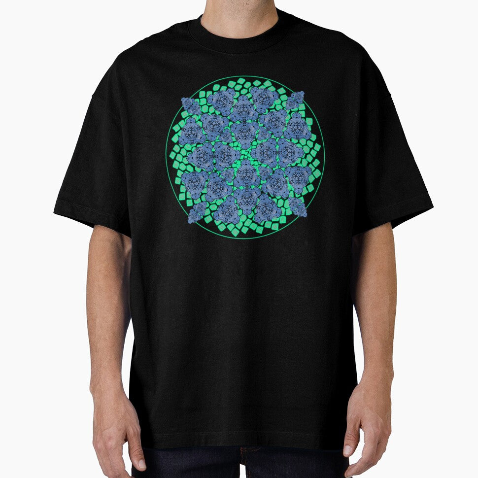 Blue Moon Cube Mandala Cacophony & CircleVisions (G'ish) by createVisions