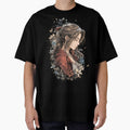 Aerith Gainsborough Final Fantasy VII Flower Maiden Graphic Tee by Senpaiwaves