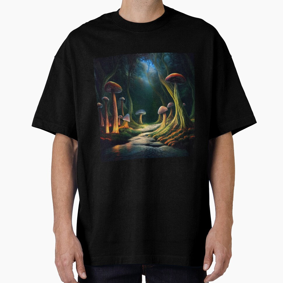 Shroom forest by BloodRubyz