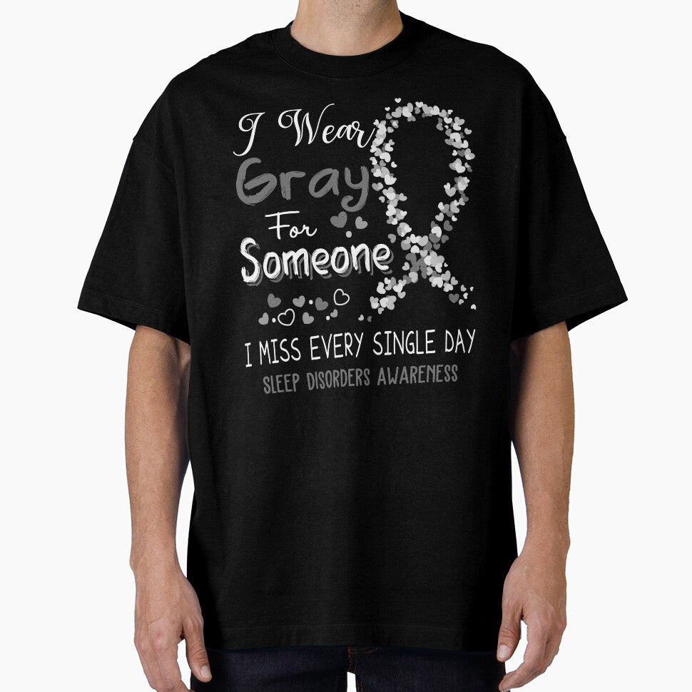 I Wear Gray Sleep Disorders Awareness by GennieShop