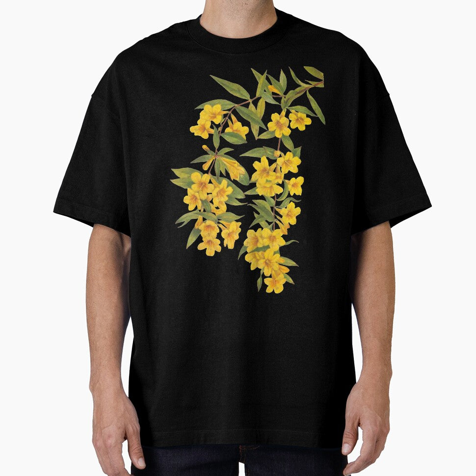 Yellow Wildflowers Botanical Print by Veriepear