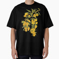 Yellow Wildflowers Botanical Print by Veriepear