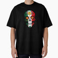 Mexico flag sugar skull by pnkpopcorn