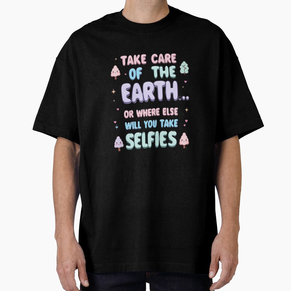 Cute Take Care of Earth Environmental Quote by ibobo4656