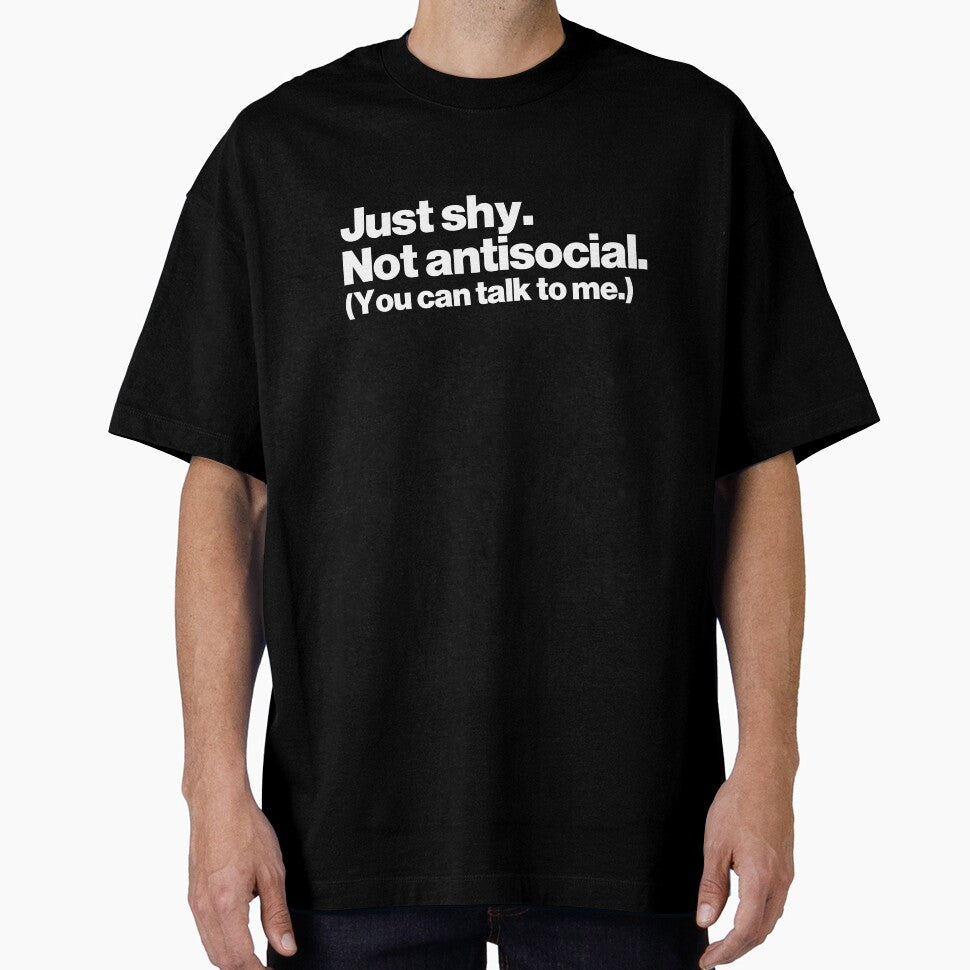 Just shy. Not antisocial. You can talk to me. by ChimeraCastle