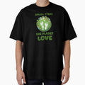 Small Steps Big Planet Love - Retro Eco-Friendly Earth Day by Abibless1998