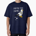 Poop On Your Enemies Funny Seagull by awkwarddesignco