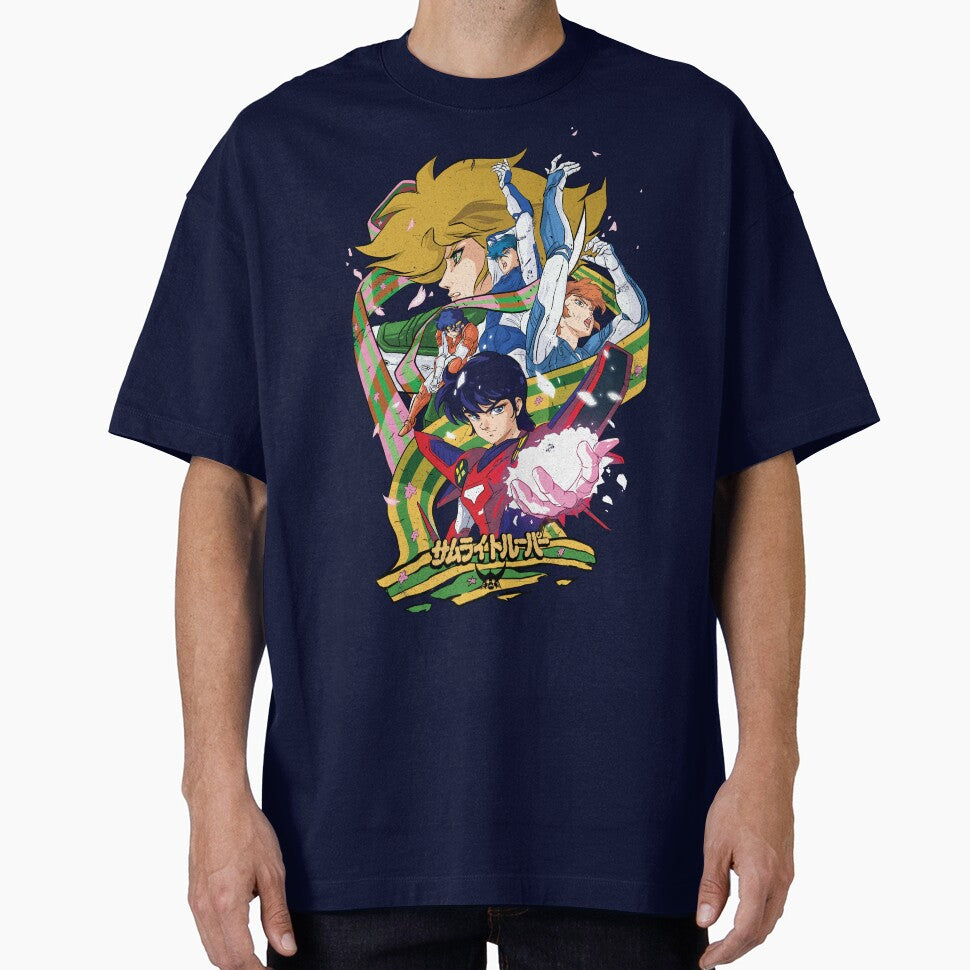 SAMURAI TROOPERs | Classic Vintage 80s Anime Style Textured by SALENTOmadness