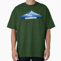 Gasherbrum II 8035 m – Minimalist Himalayan Mountain Sticker by Gabe1983