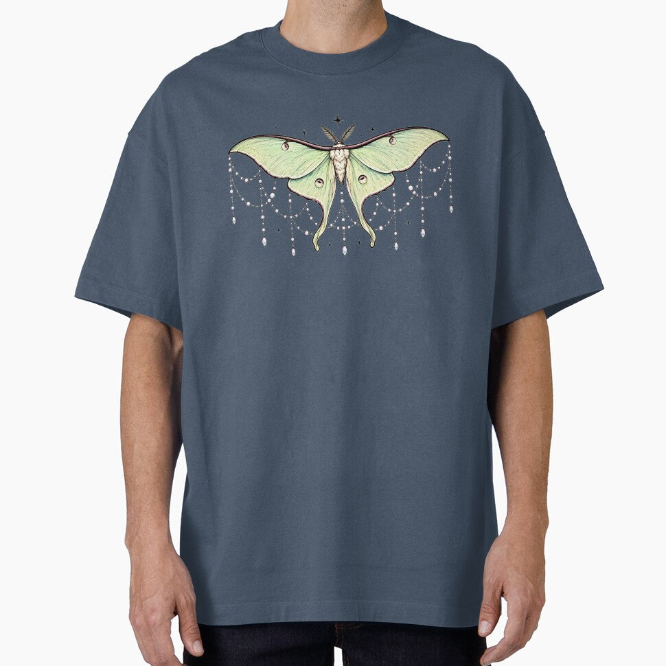 Fancy Luna Moth Tattoo by fairycoffins
