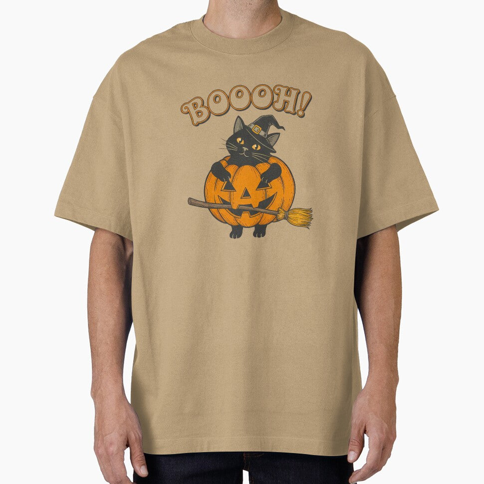 A CUTE CAT DRESSED AS A HALLOWEEN PUMPKIN by infinitearte