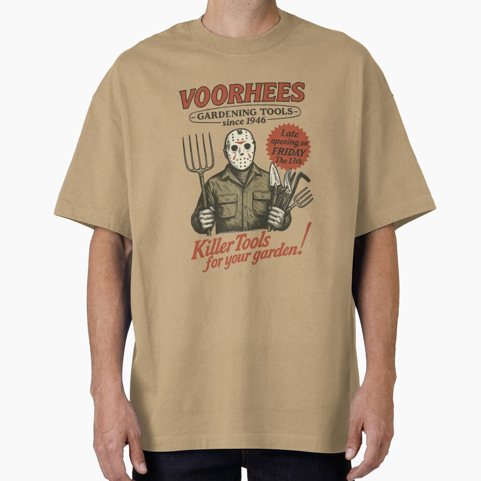 Friday the 13th Retro Gardening advertising Parody - Jason Voorhees, Horror Movie by SpookyShadesLab
