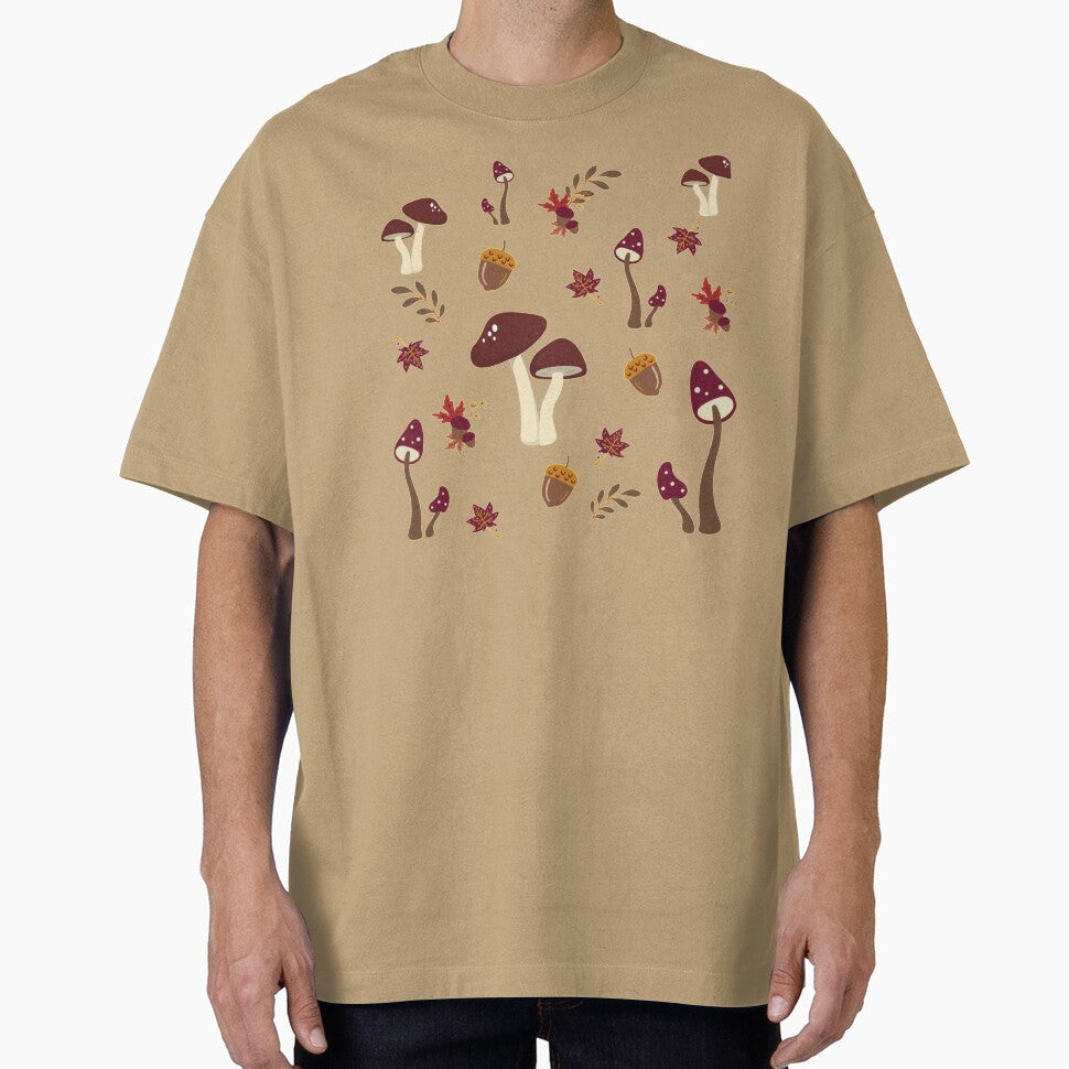 Warm shrooms and acorns by MarineTreasury