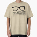 Lost my GLASSES- Unisex Short Sleeve Tee- funny nerdy eye glasses hipster style t-shirt, optometrist eye chart geeky nerd tshirt gift shirt by charaf  ⭐ ⭐ ⭐ ⭐ ⭐ (+99)