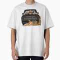 Meet Me at the Pumpkin Patch – Vintage Fall Truck with Neutral Pumpkins – Cozy Autumn Farmhouse Aesthetic Design by CoastalEmp